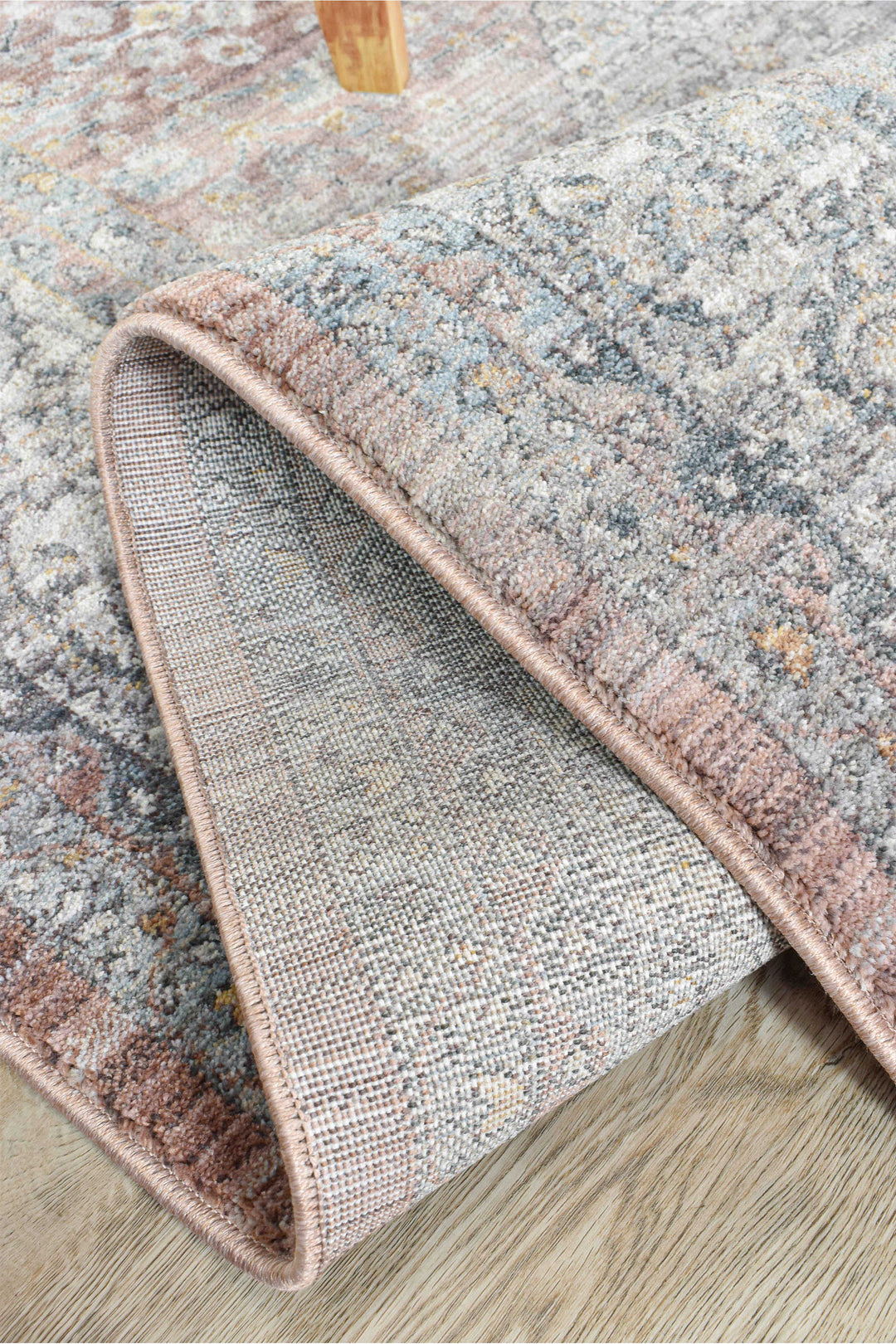 Novara Legacy Rose Rug - Turkish-inspired traditional rug from Treasures of Turkey