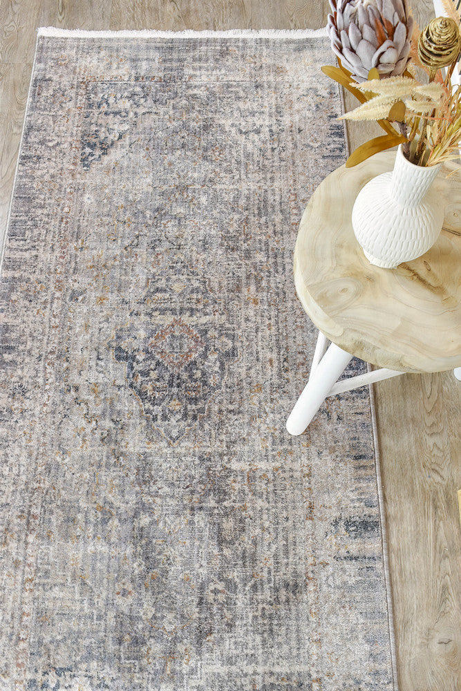 Crystal Dusty Rose Floral Traditional Hallway Runner Rug – Treasures of Turkey Australia