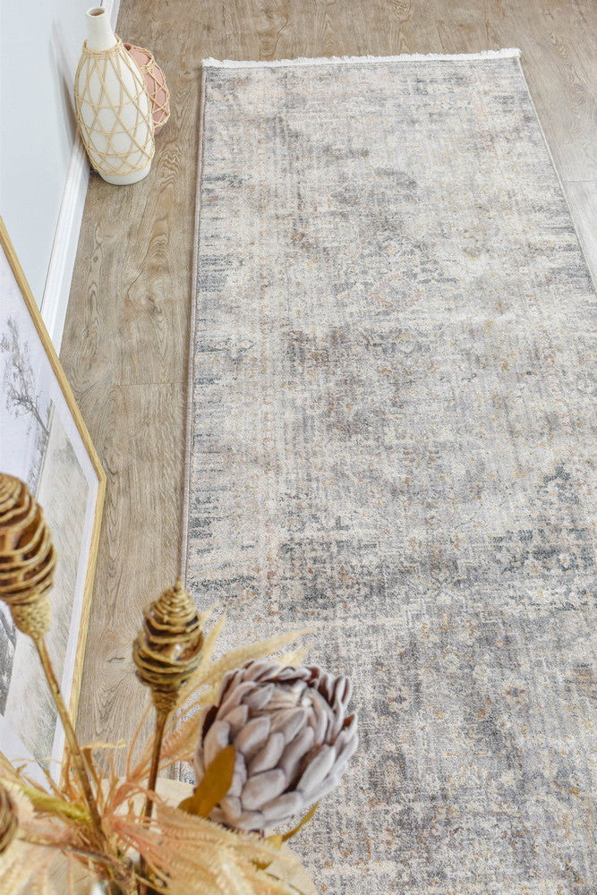 Crystal Dusty Rose Floral Traditional Hallway Runner Rug – Treasures of Turkey Australia