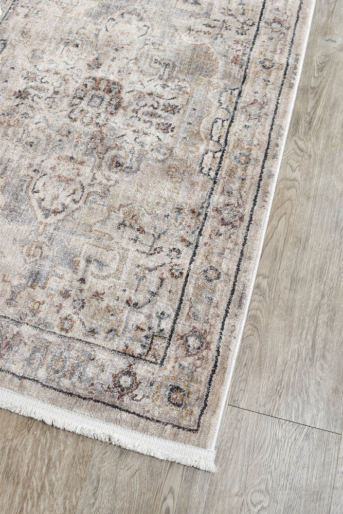 Crystal Warm Taupe Traditional Turkish Rug – Treasures of Turkey Australia