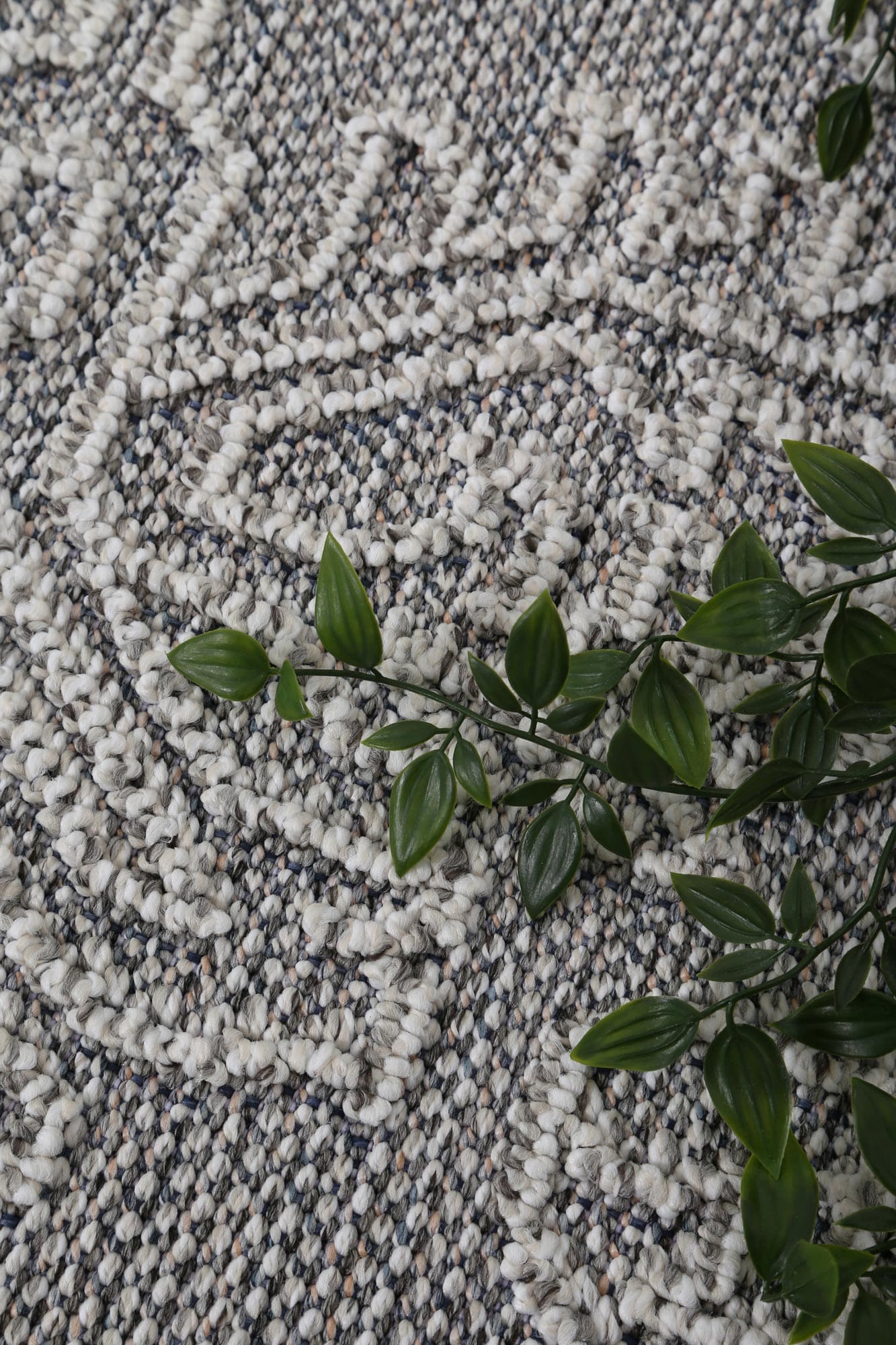 Vanuatu Bule Ash Tribal Flatweave Rug