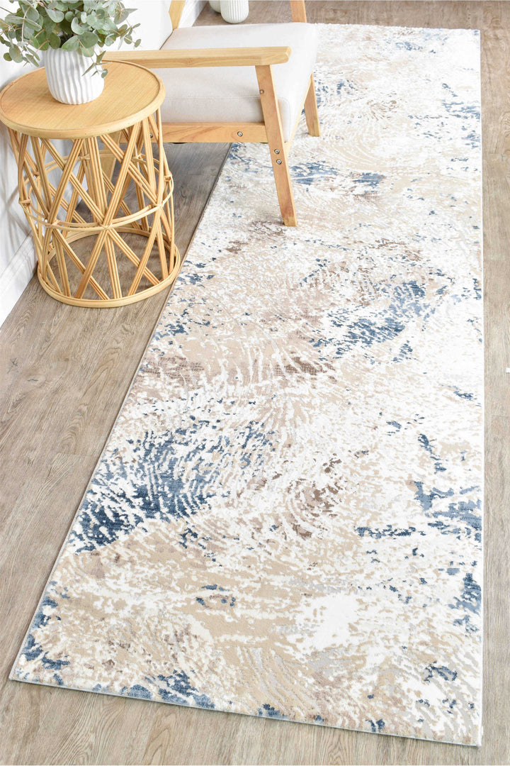 Finnegan Stone Patch Rug - Turkish-inspired modern rug from Treasures of Turkey