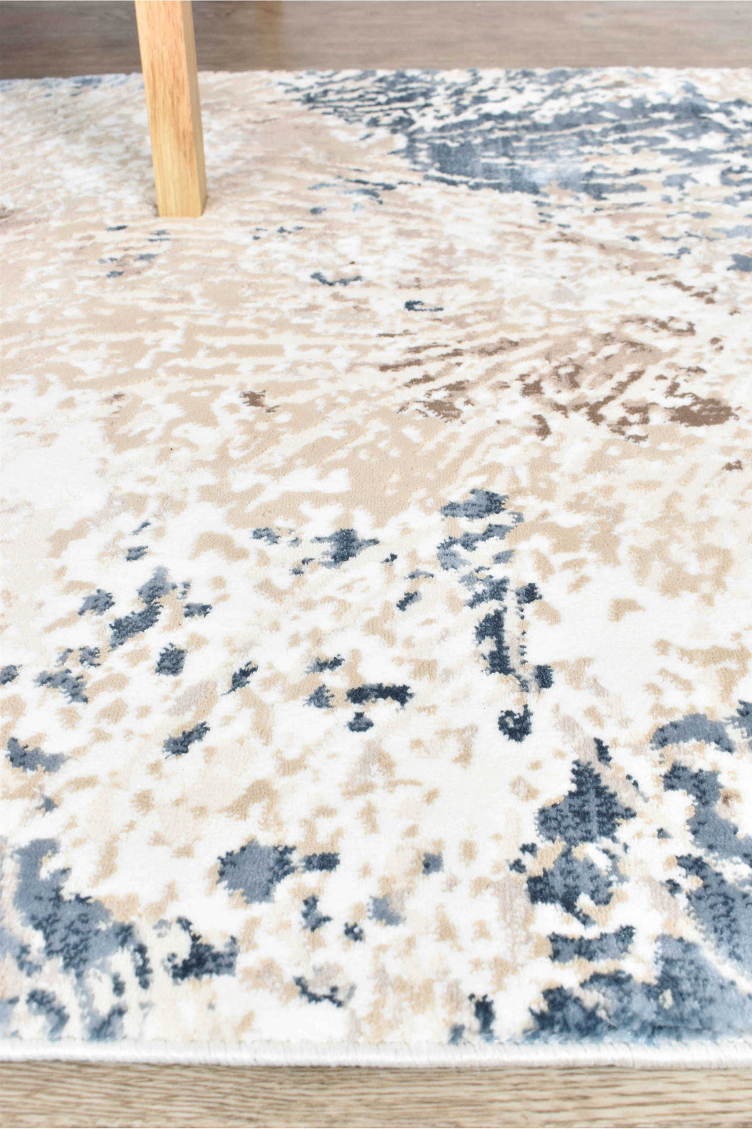 Finnegan Stone Patch Rug - Turkish-inspired modern rug from Treasures of Turkey