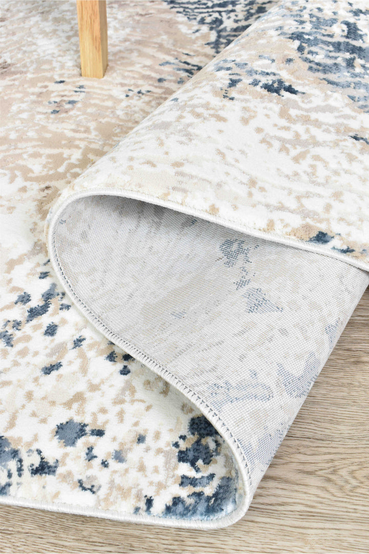 Finnegan Stone Patch Rug - Turkish-inspired modern rug from Treasures of Turkey