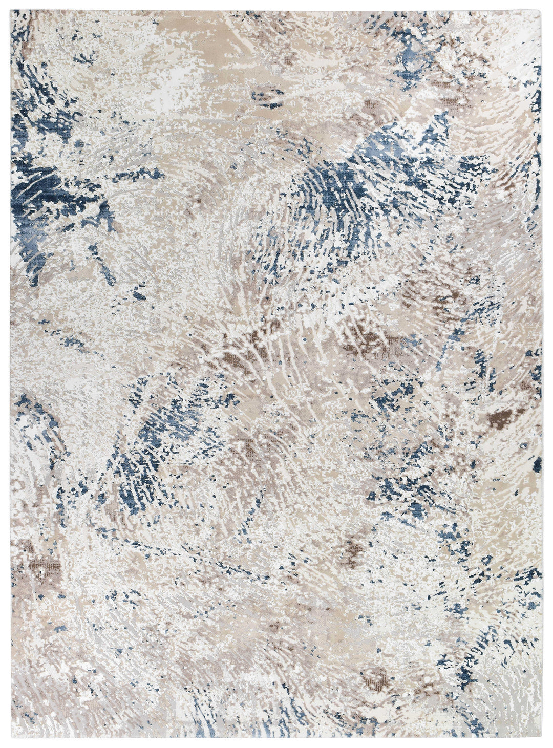Finnegan Stone Patch Rug - Turkish-inspired modern rug from Treasures of Turkey