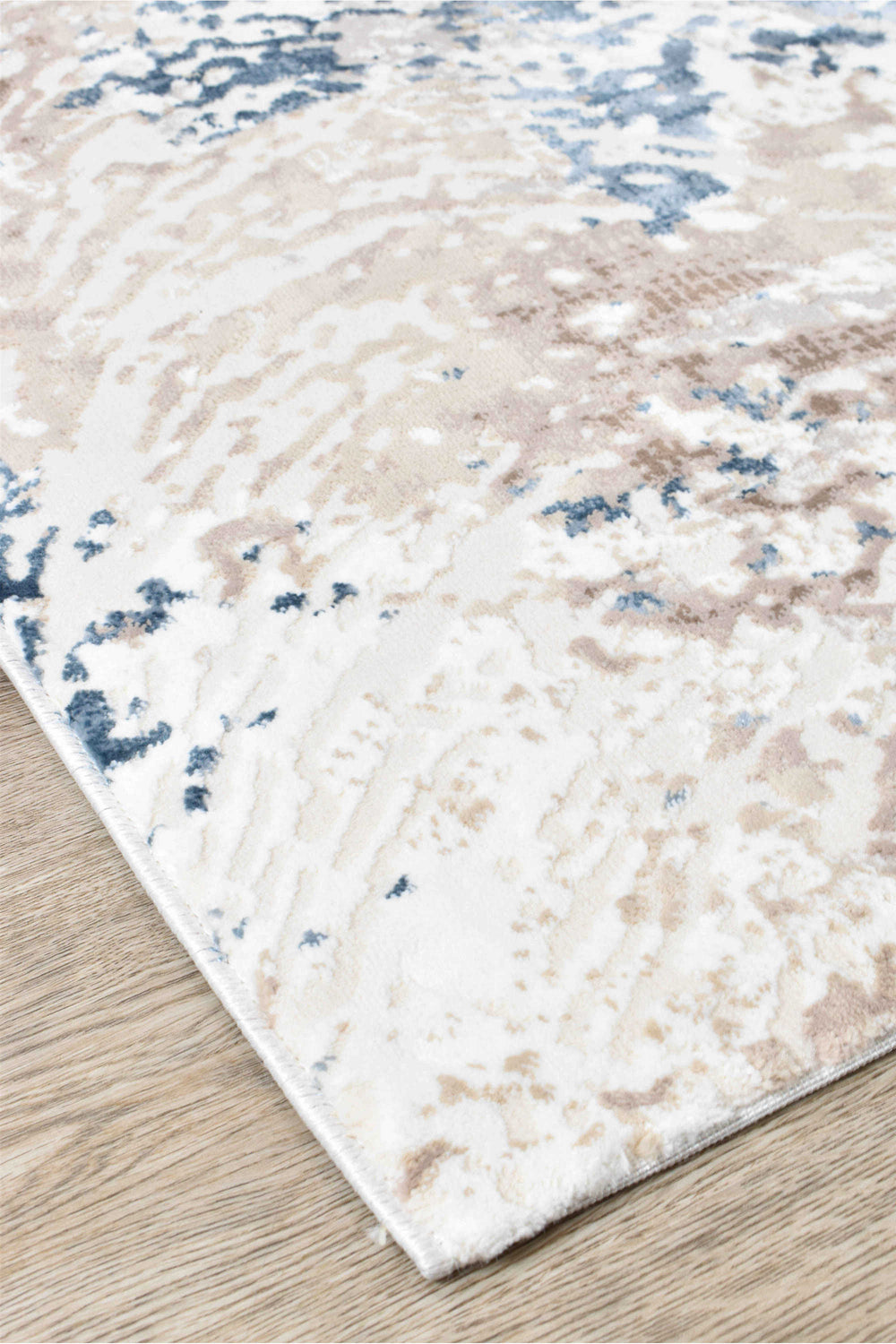 Finnegan Stone Patch Rug - Turkish-inspired modern rug from Treasures of Turkey