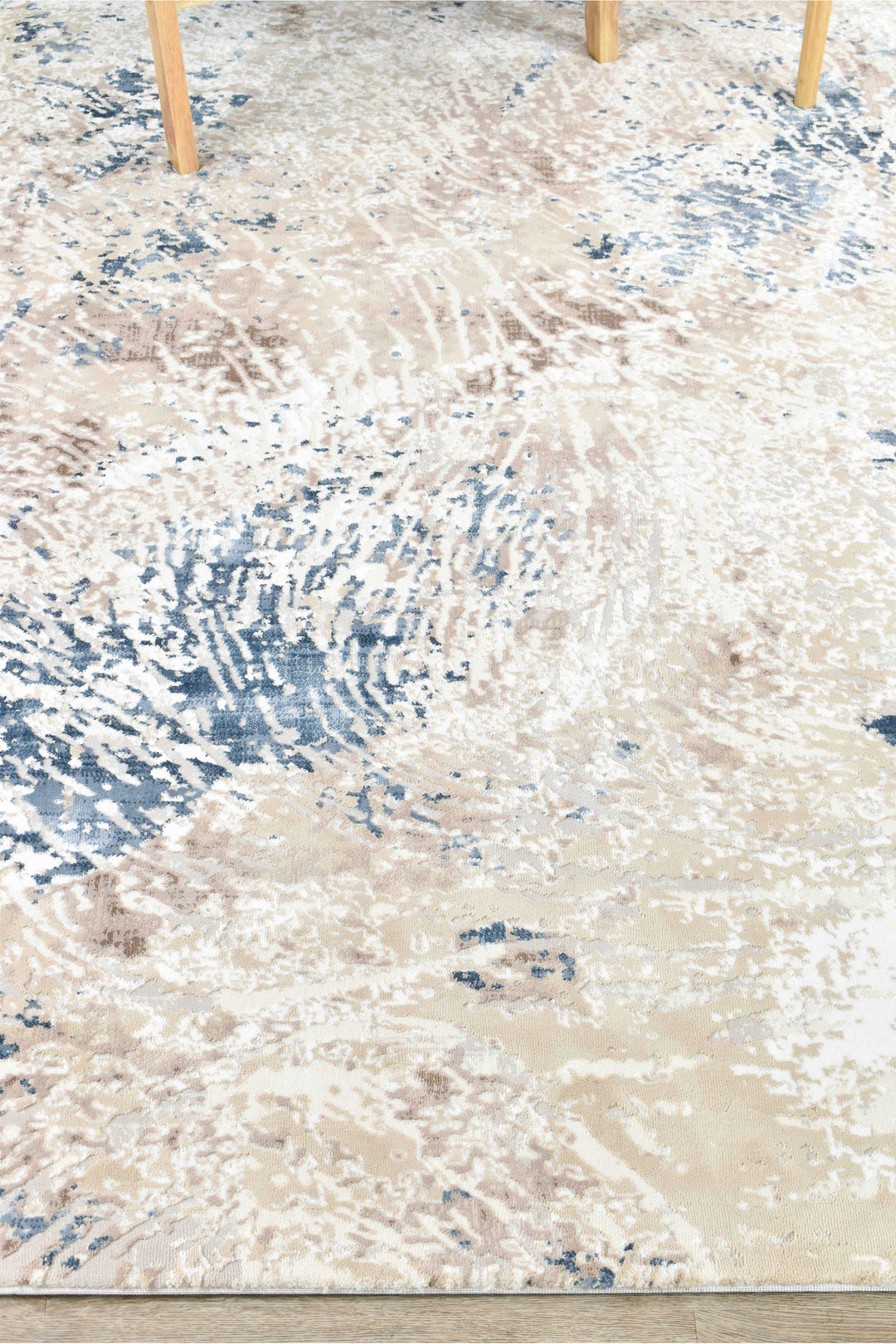Finnegan Stone Patch Rug - Turkish-inspired modern rug from Treasures of Turkey