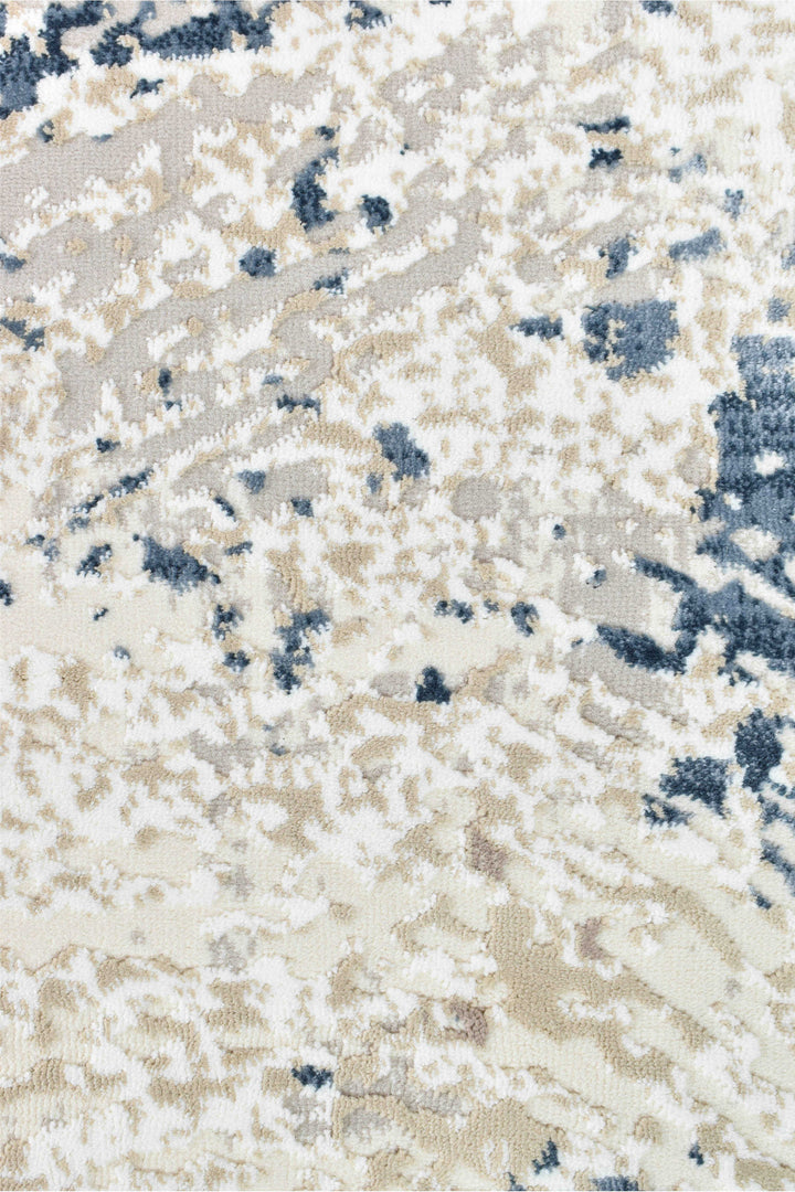Finnegan Stone Patch Rug - Turkish-inspired modern rug from Treasures of Turkey