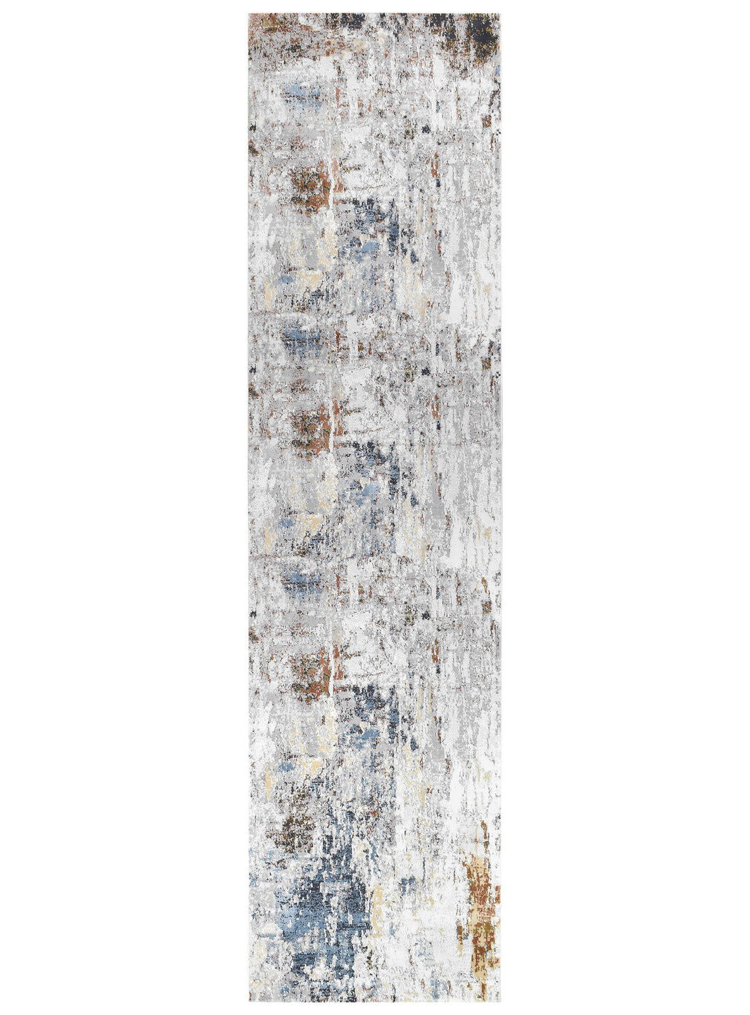 Finnegan Teak Water Runner - Turkish-inspired hallway runner rug from Treasures of Turkey