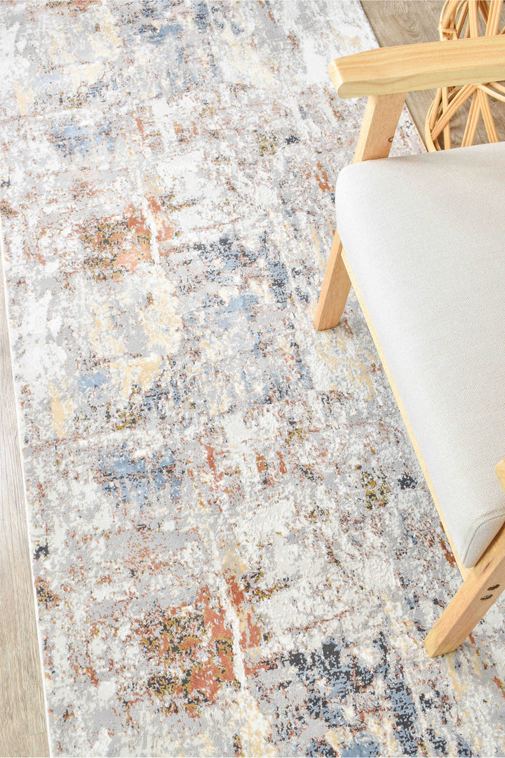 Finnegan Teak Water Rug - Turkish-inspired modern rug from Treasures of Turkey