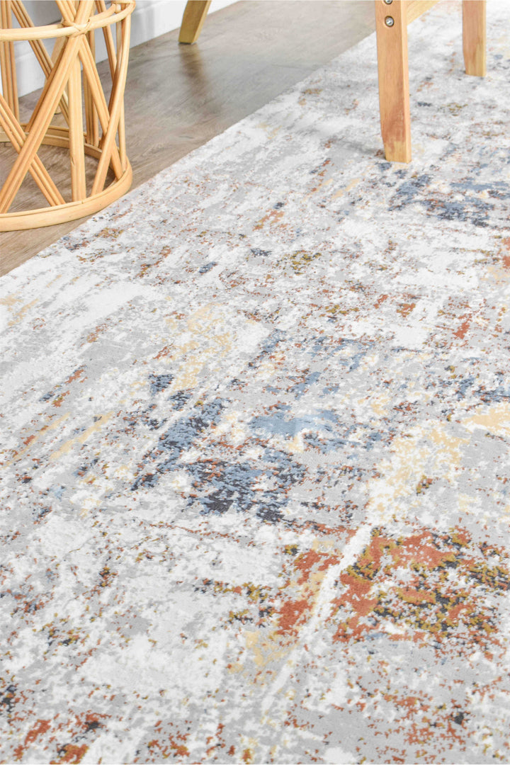 Finnegan Teak Water Runner - Turkish-inspired hallway runner rug from Treasures of Turkey