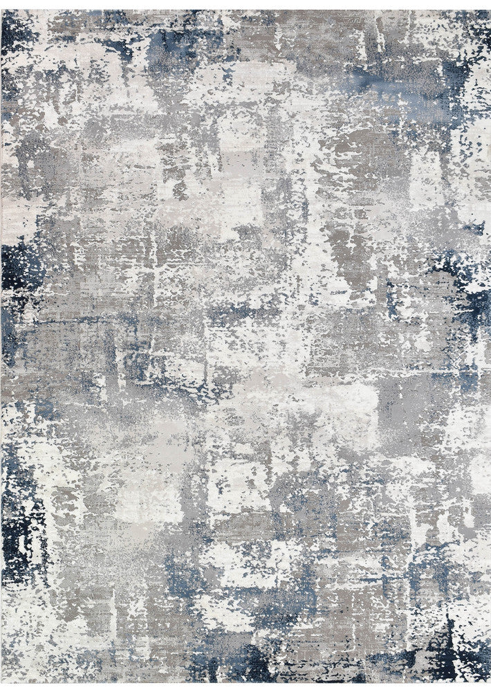 Eternal Misty Navy Grey Modern Rug – Treasures of Turkey