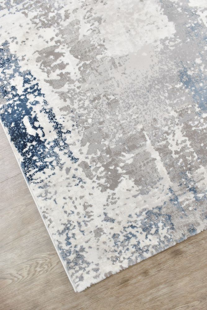 Eternal Misty Navy Grey Modern Rug - Turkish-inspired modern rug from Treasures of Turkey