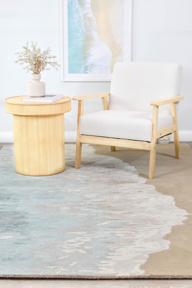 Montana Beach Natural Coastal Large Textured Rug – Treasures of Turkey Australia