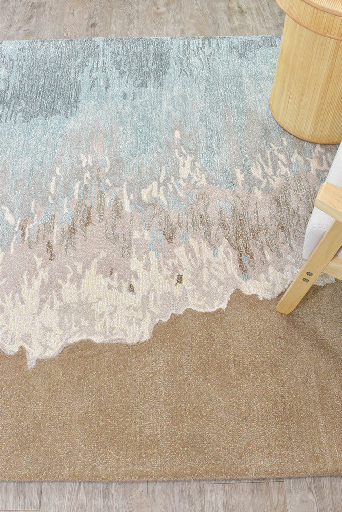Montana Beach Natural Coastal Large Textured Rug – Treasures of Turkey Australia