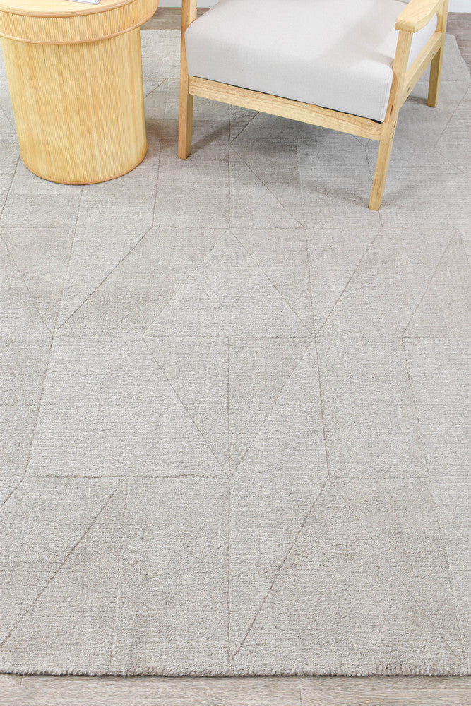 Montana Moonlit Grey Textured Plush Modern Rug – Treasures of Turkey Australia