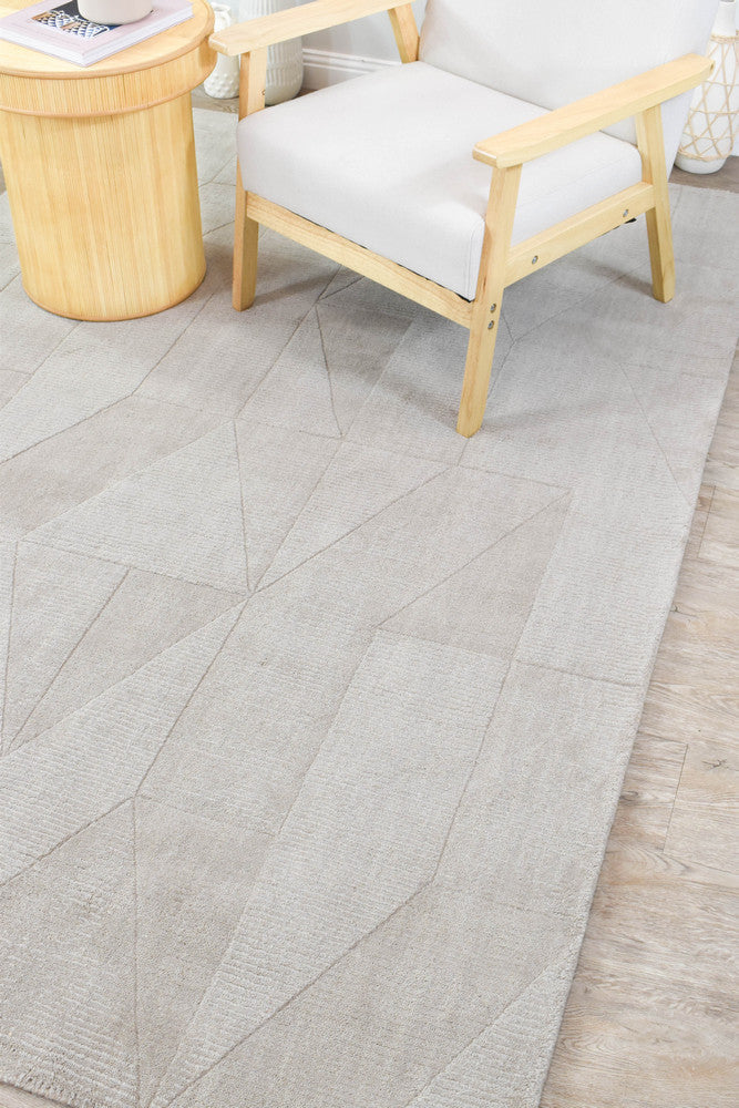 Montana Moonlit Grey Textured Plush Modern Rug – Treasures of Turkey Australia