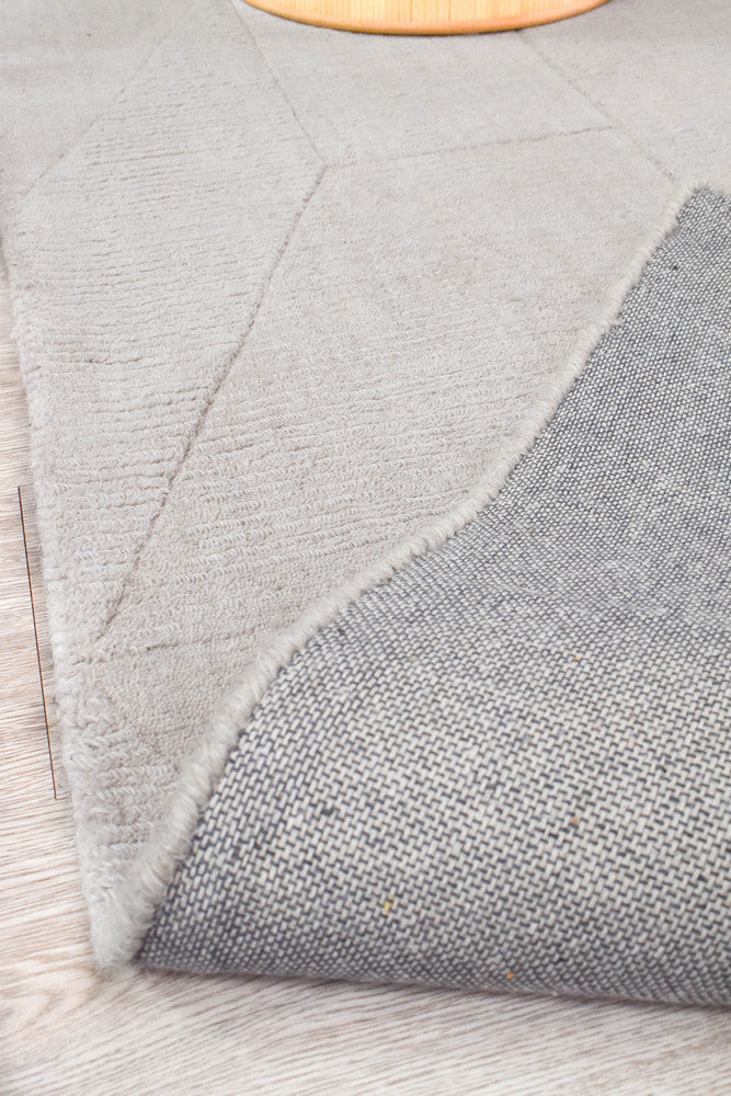 Montana Moonlit Grey Textured Plush Modern Rug – Treasures of Turkey Australia