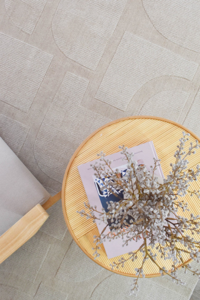Montana Powdered Beige Flatweave Textured Rug – Treasures of Turkey Australia