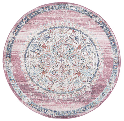 Konya Medalion Transitional Blush Rug Brand Ventures