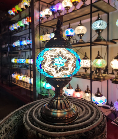 Mosaic Table Lamp Workshop Treasures Of Turkey