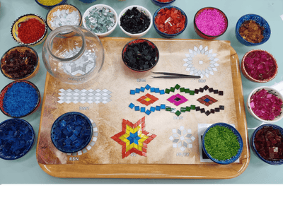 Mosaic Table Lamp Workshop Treasures Of Turkey