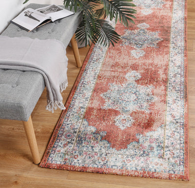 Konya Transitional Rust Rug Brand Ventures
