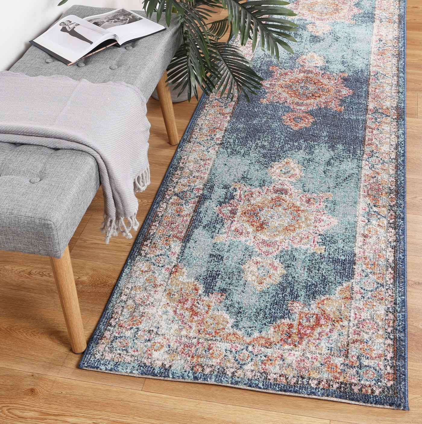 Konya Transitional Navy Rug Brand Ventures