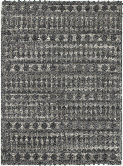 Himadri Neats Grey Contemporary Wool Blend Rug Brand Ventures