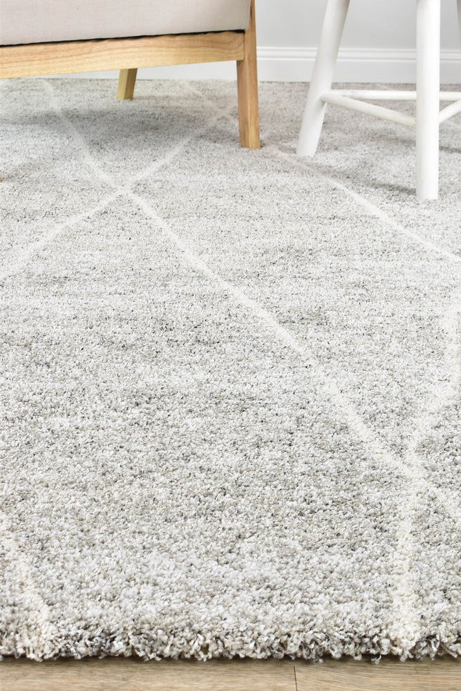 Messina Dawn Grey Rug.