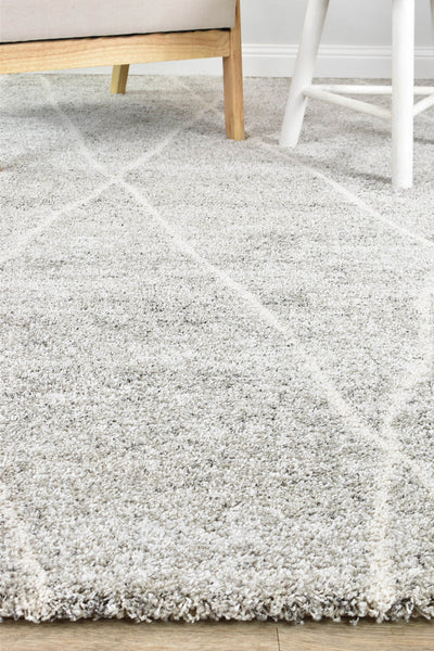Messina Dawn Grey Rug.