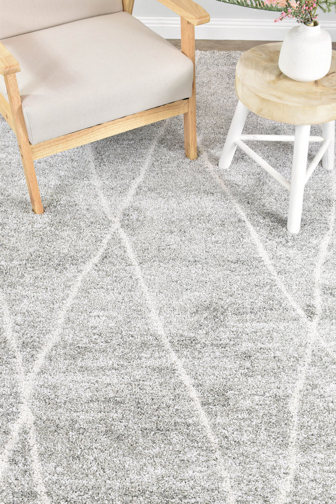 Messina Dawn Grey Rug.