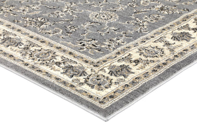 Delilah Grey Cream Border Rug Brand Ventures