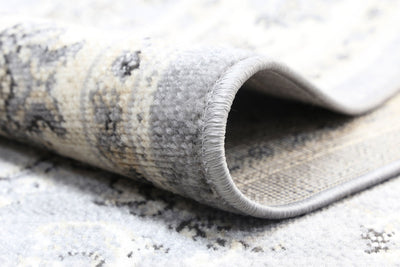 Delilah Grey Cream Border Rug Brand Ventures