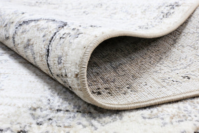 Delilah Cream Grey Contemporary Rug Brand Ventures