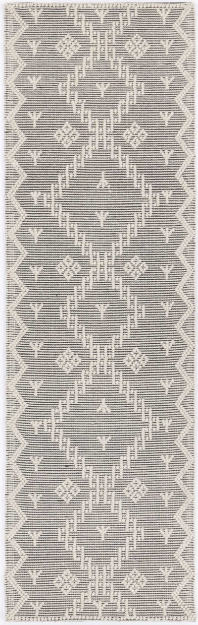 Anjuna Aztec Wool Blend Cream Rug (No Tassel) | Treasures Of Turkey