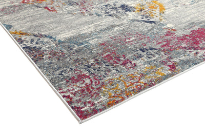 Crete Ornate Multi-Coloured Rug Brand Ventures