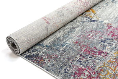 Crete Ornate Multi-Coloured Rug Brand Ventures