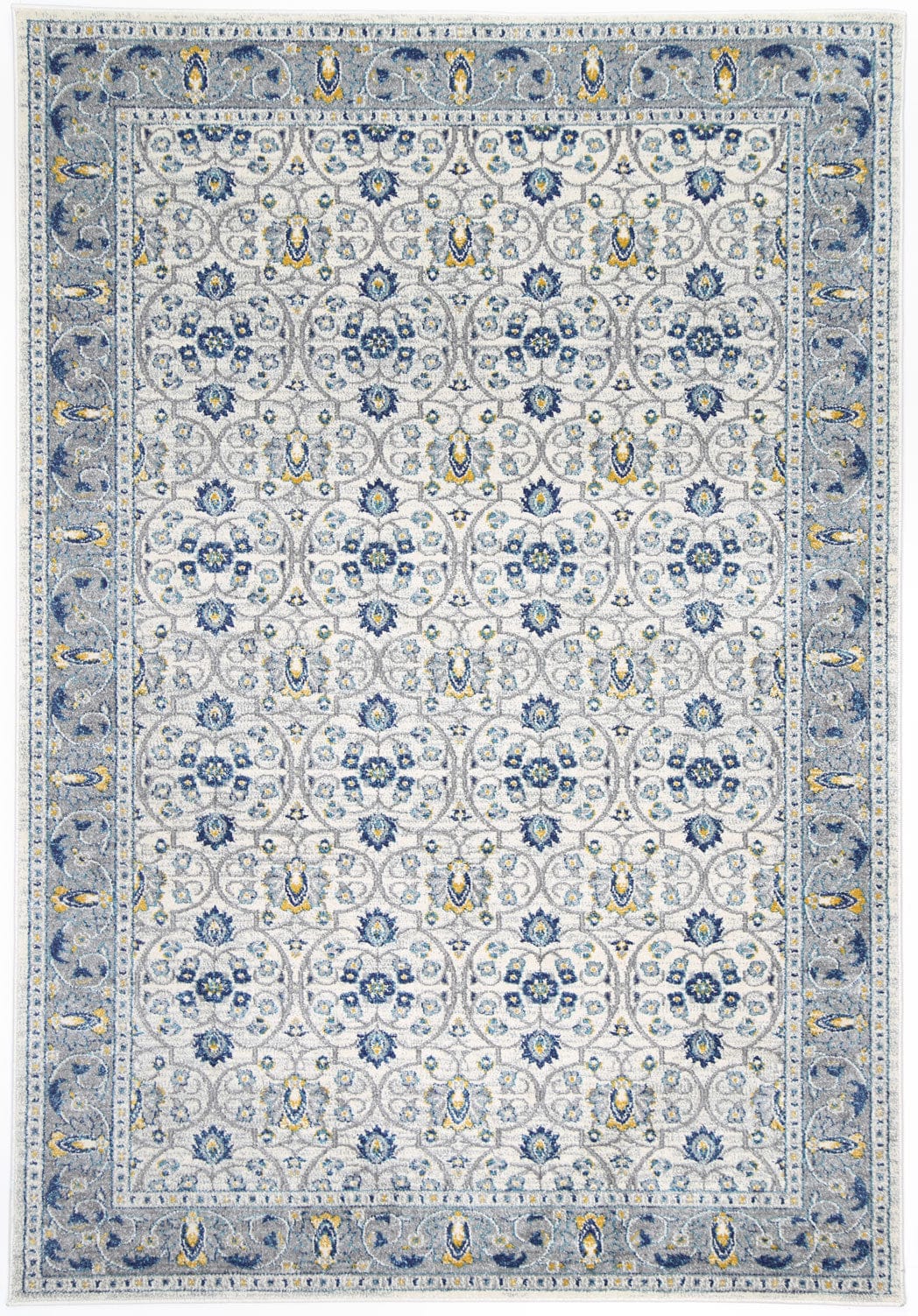 Crete Rustic Blue Rug Brand Ventures