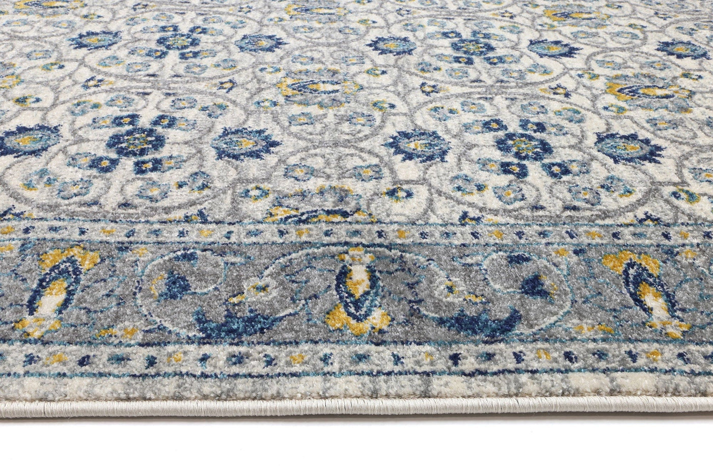 Crete Rustic Blue Rug Brand Ventures