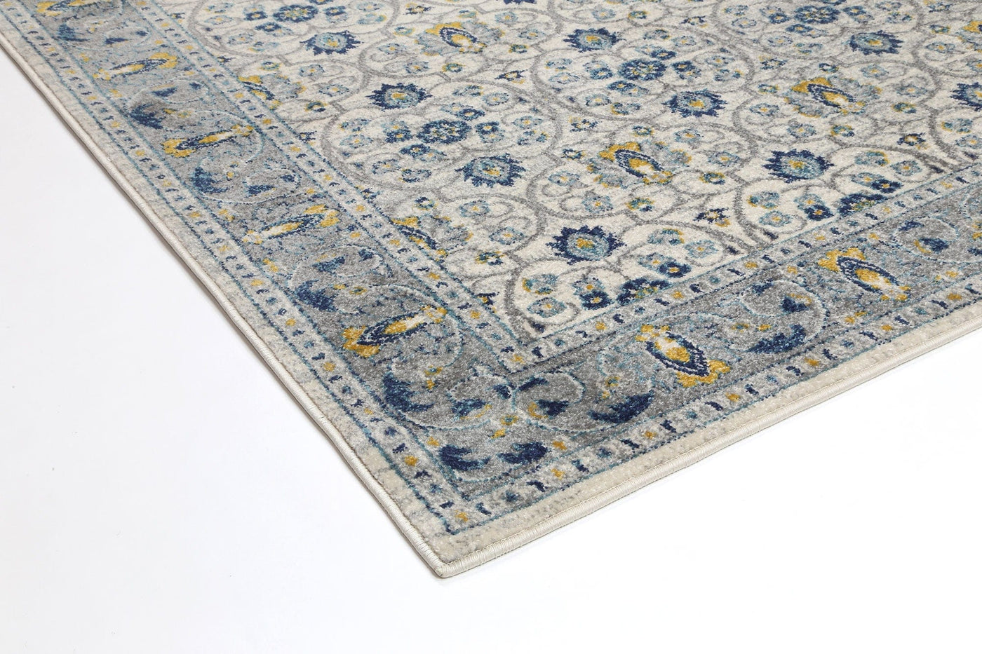 Crete Rustic Blue Rug Brand Ventures