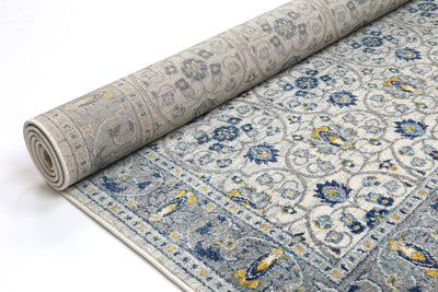 Crete Rustic Blue Rug Brand Ventures