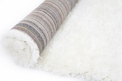 Flokati Shag Rug White Brand Ventures