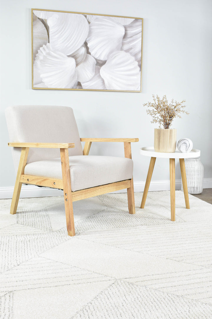 Scandanavian Natural Rug - Turkish-inspired modern rug from Treasures of Turkey