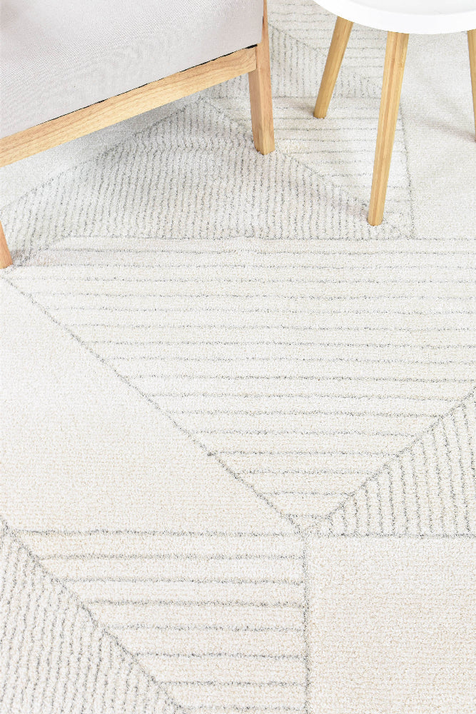 Scandanavian Natural Rug - Turkish-inspired modern rug from Treasures of Turkey