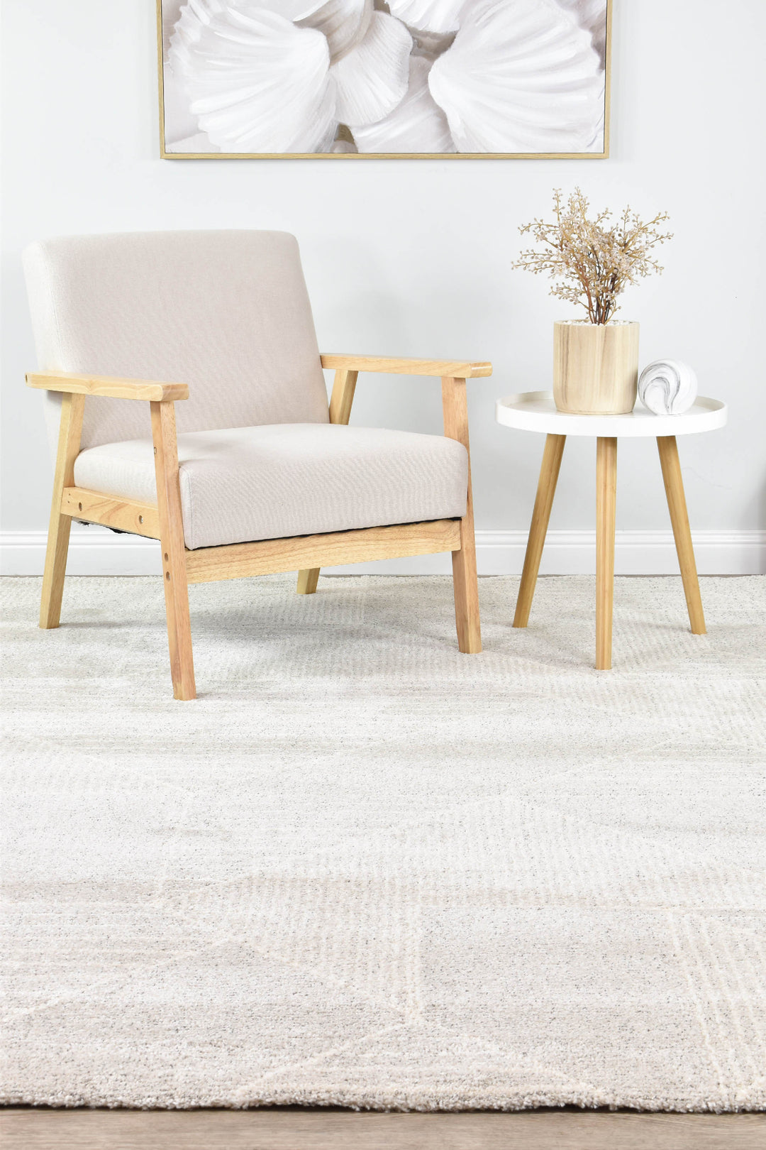 Scandanavian Pebble Rug - Turkish-inspired modern rug from Treasures of Turkey