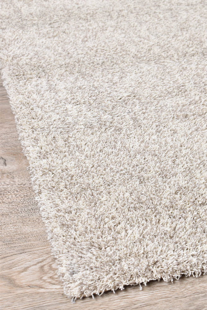 Tango Latte Rug - Turkish-inspired shaggy rug from Treasures of Turkey