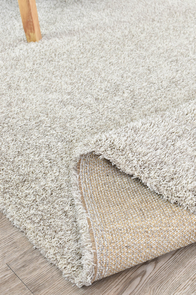 Tango Latte Rug - Turkish-inspired shaggy rug from Treasures of Turkey