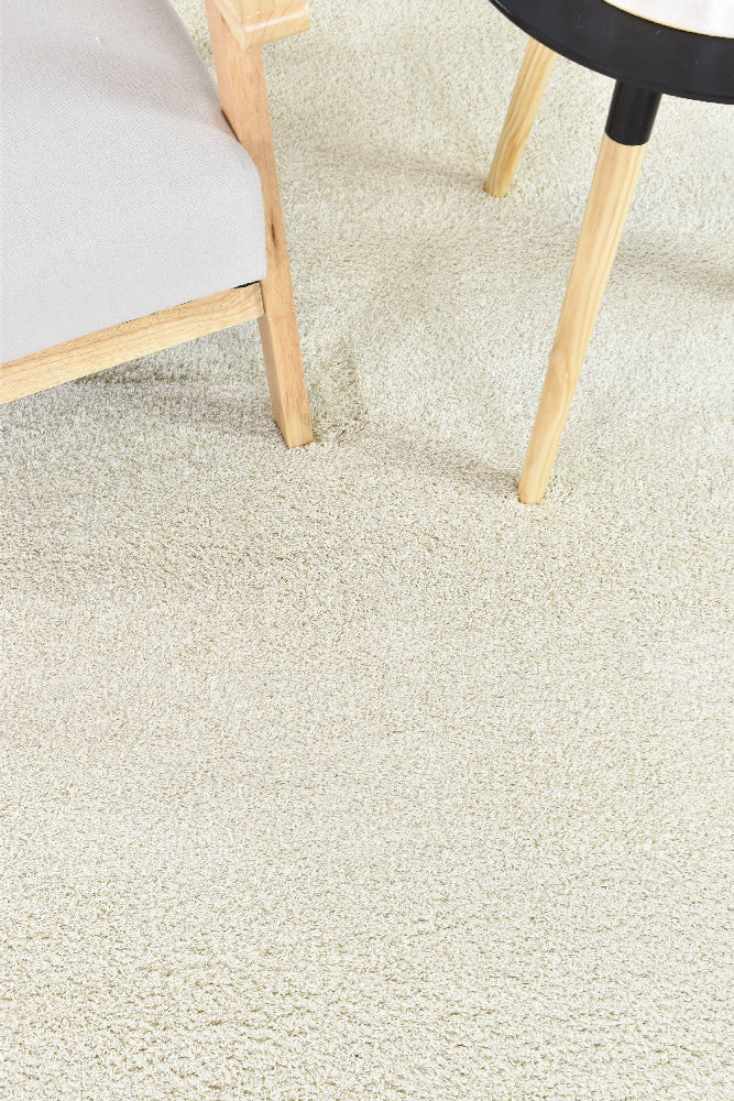 Tango Cream Rug - Turkish-inspired shaggy rug from Treasures of Turkey