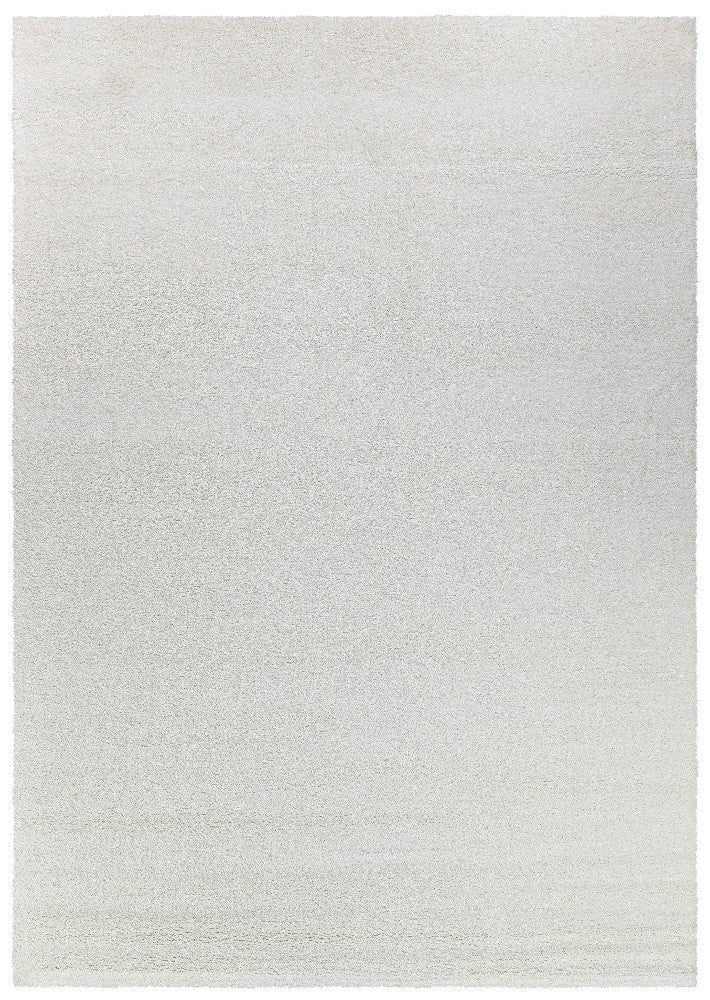 Tango Snow White Rug - Turkish-inspired shaggy rug from Treasures of Turkey